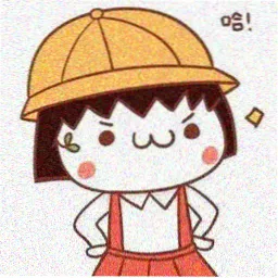 留言者头像：短发读者的侧脸